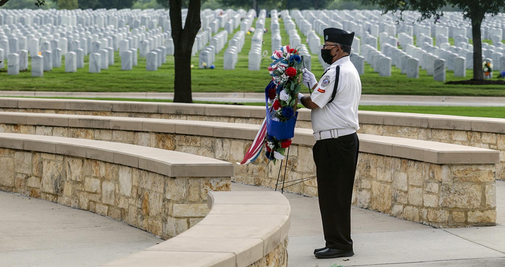 Tribute was real, but San Antonio’s annual Memorial Day ceremony was designed to be virtual