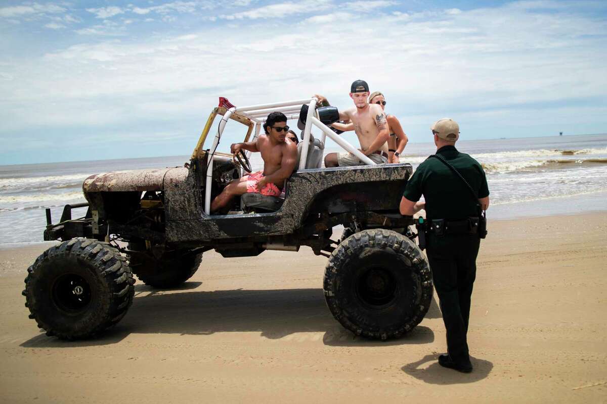 riding a jeep