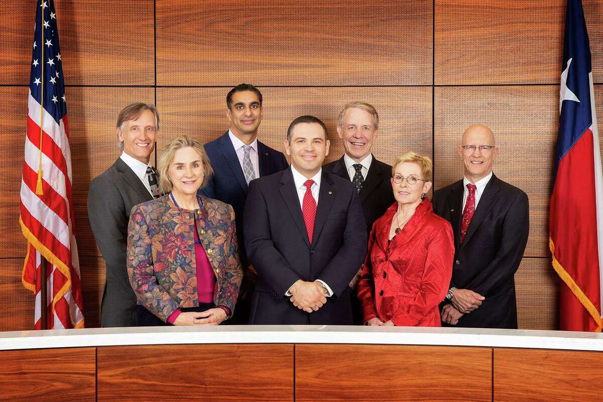 Shown here is the Bellaire City Council.