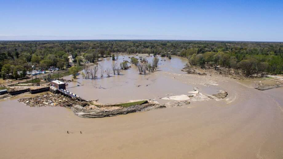 Aerial photos show flood aftermath of dam failure - May 21, 2020 ...