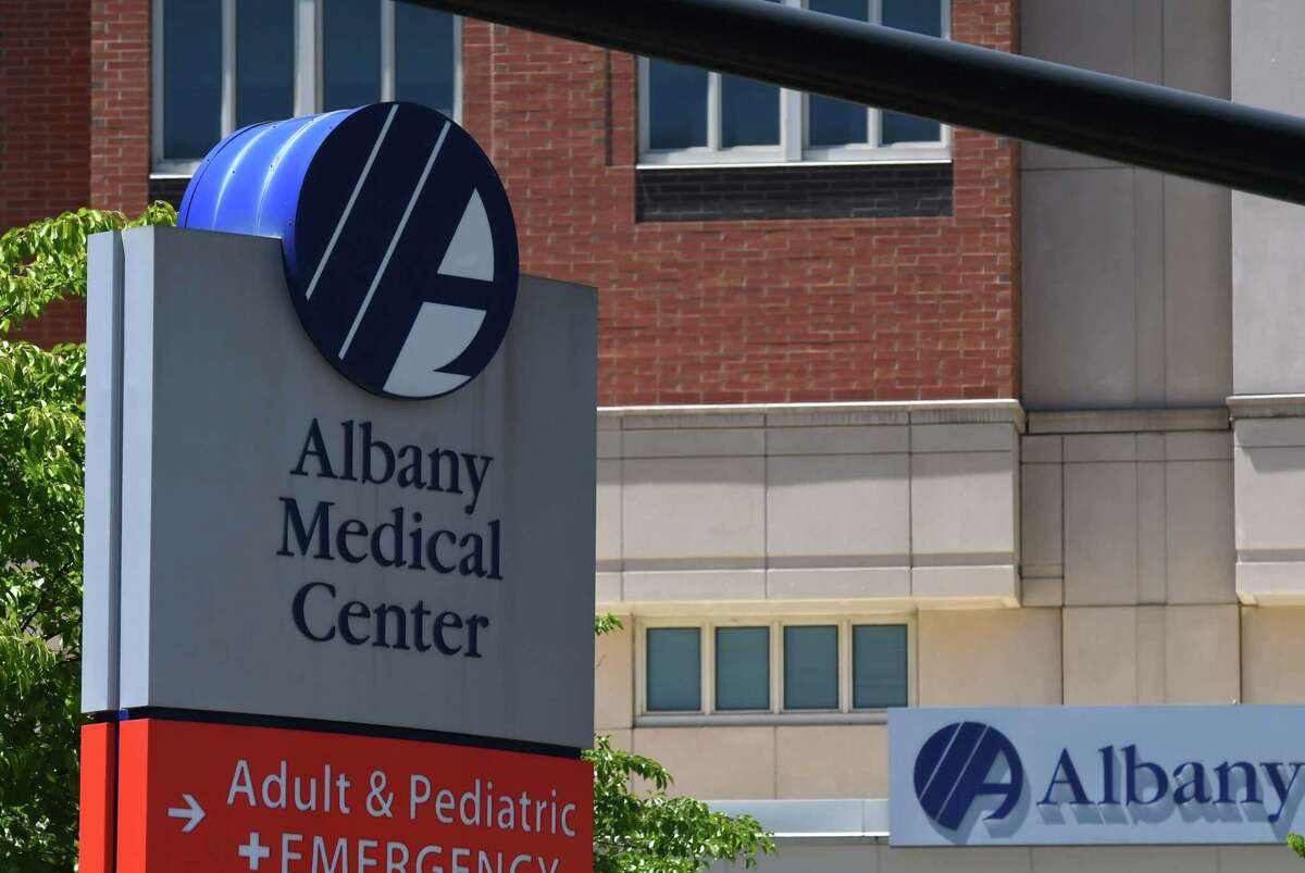 Exterior of Albany Medical Center on Thursday, May, 21, 2020, on News Scotland Avenue in Albany, N.Y. (Will Waldron/Times Union)