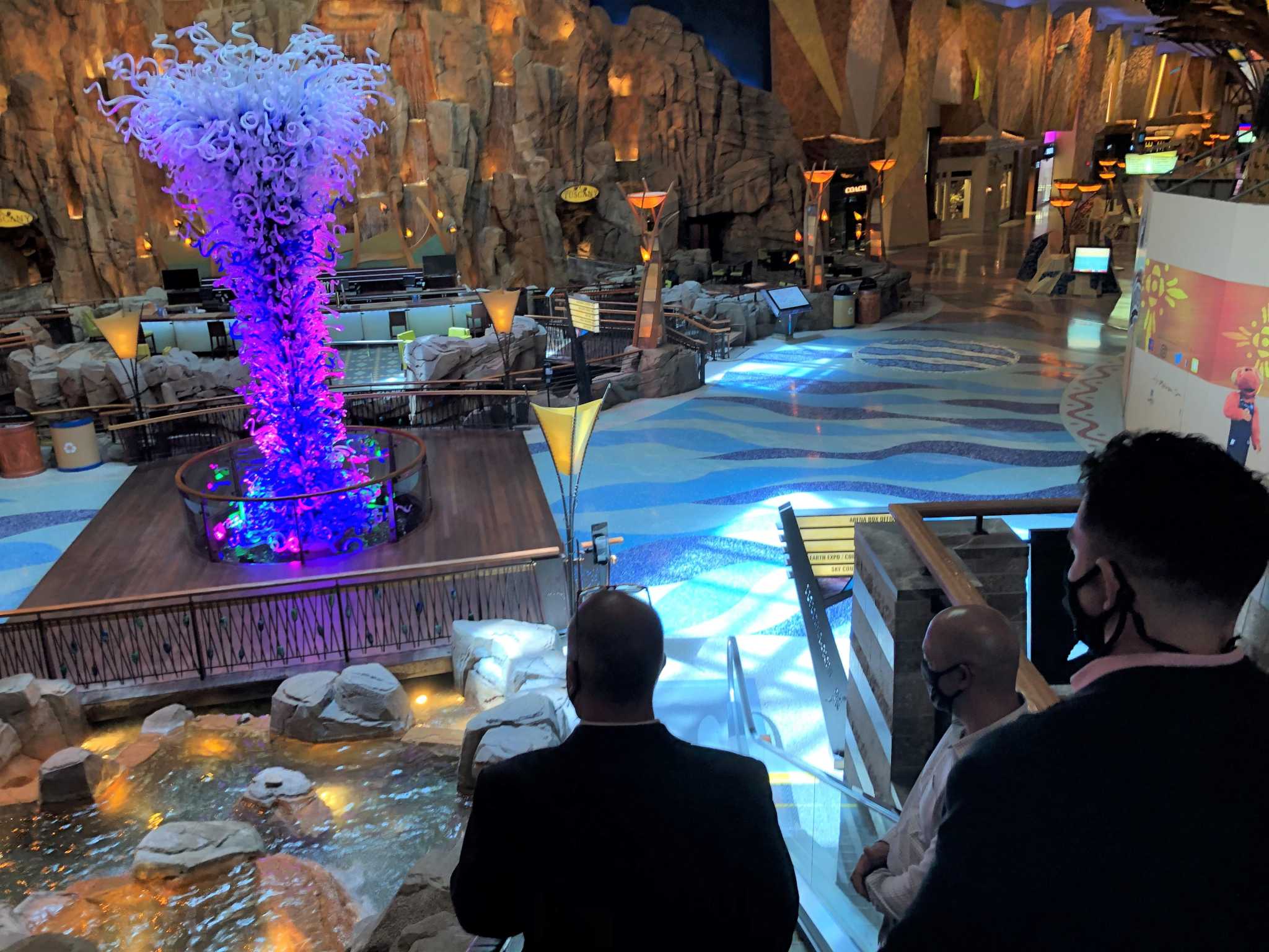Temperature checks, air purifiers installed at Mohegan Sun