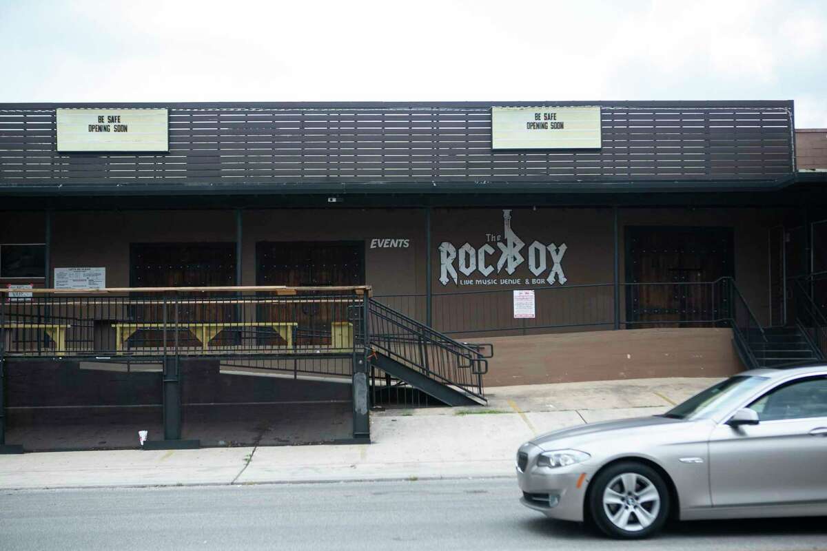 The Rock Box music venue hopes to open next month with limited capacity and social distancing. Some venues may go cashless, requiring patrons to use no-touch payment terminals instead.