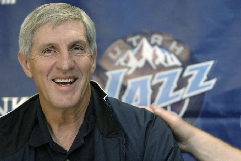 FILE - In this May 12, 2005, file photo, Utah Jazz coach Jerry Sloan smiles during a news conference in Salt Lake City. The Utah Jazz have announced that Jerry Sloan, the coach who took them to the NBA Finals in 1997 and 1998 on his way to a spot in the Basketball Hall of Fame, has died. Sloan died Friday morning, May 22, 2020, the Jazz said, from complications related to Parkinson’s disease and Lewy body dementia. He was 78. (AP Photo/Fred Hayes, File) Photo: FRED HAYES / Associated Press