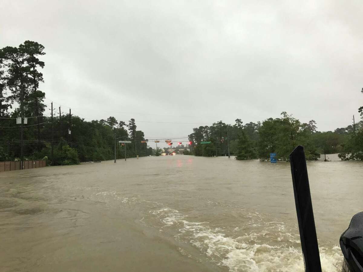 Spring firefighters assist residents during Hurricane Harvey