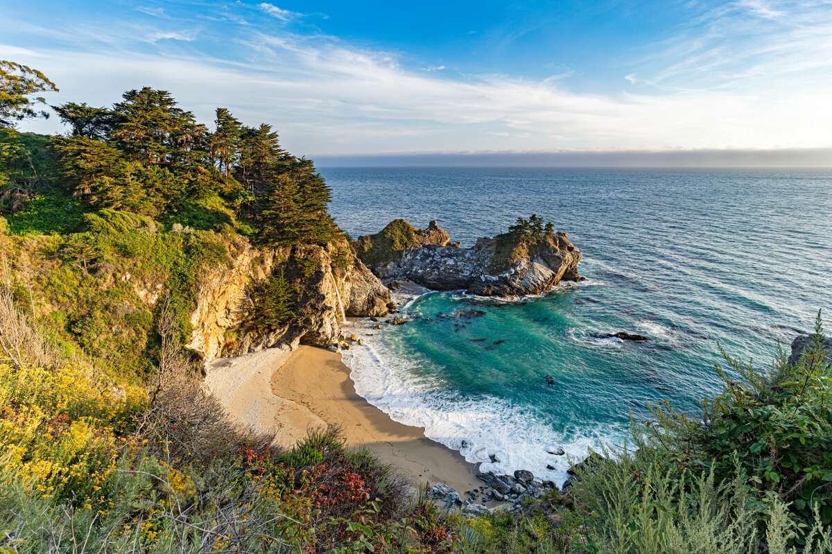 To the south of Santa Cruz, the Big Sur coastline is another favorite Northern California destination that's less densely populated. Kirk Gafill, the president of the Big Sur chamber of commerce, thinks Big Sur will generally offer the same experience it delivers every summer with drives along the coast, hikes in the redwoods and walks on the beach, all activities that can easily be done while physically distancing from others. "I think it’s going to feel extremely normal," said Gafill. "I think the reminders will be when you walk through the front door of a business. When you go into a restaurant or a store or check into an inn. You’re going to be presented with all the same signage and messaging you’re seeing everywhere reminding you to socially distance. You see masks and hand sanitizer and social distancing markers." Gafill is the owner of Nepenthe Restaurant in Big Sur, a popular stop for road-trippers along California's Highway 1, and he said he's working with staff to prepare for a summer marked by mask-wearing and social distancing. "When a guest walks through our door, beyond saying things like, 'It's great to see you,' we might have to remind them to socially distance. Nobody likes to be told what to do. These are new skills. Our staff is going to wear masks and have to use more body language and be active with their eyes. Pay attention to their tone and intonation." But Gafill is confident that once diners sit at one of the tables — placed at least six feet from others — the experience of eating at his restaurant known for its jaw-dropping views will feel normal. "Once they sit down they’re going to feel very relaxed," he said. "While dining you don’t have to wear the face covering."