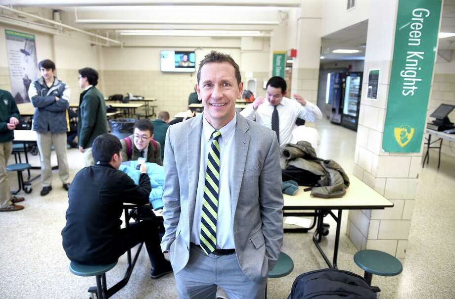 In this file photo, Robert Curis, president of Notre Dame High School in West Haven. Photo: Arnold Gold / Hearst Connecticut Media File Photo