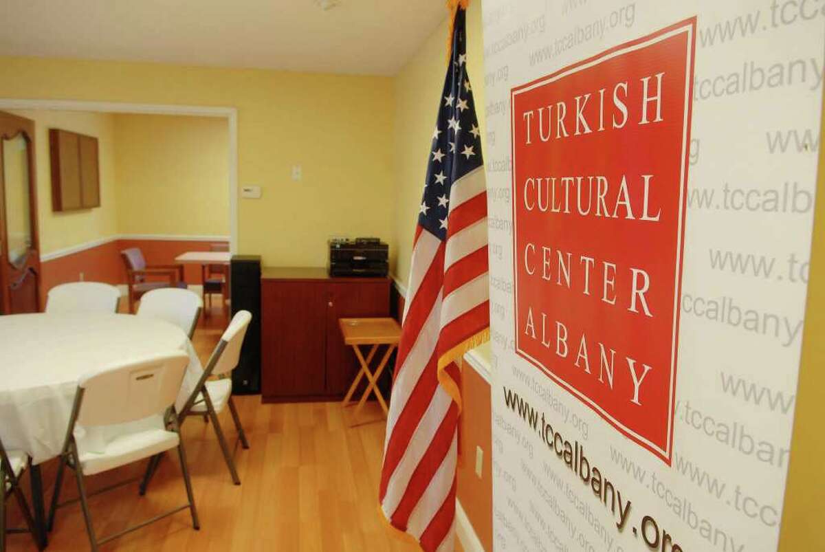 This is the main hall in the newly opened Turkish Cultural Center. (Paul Buckowski / Times Union)