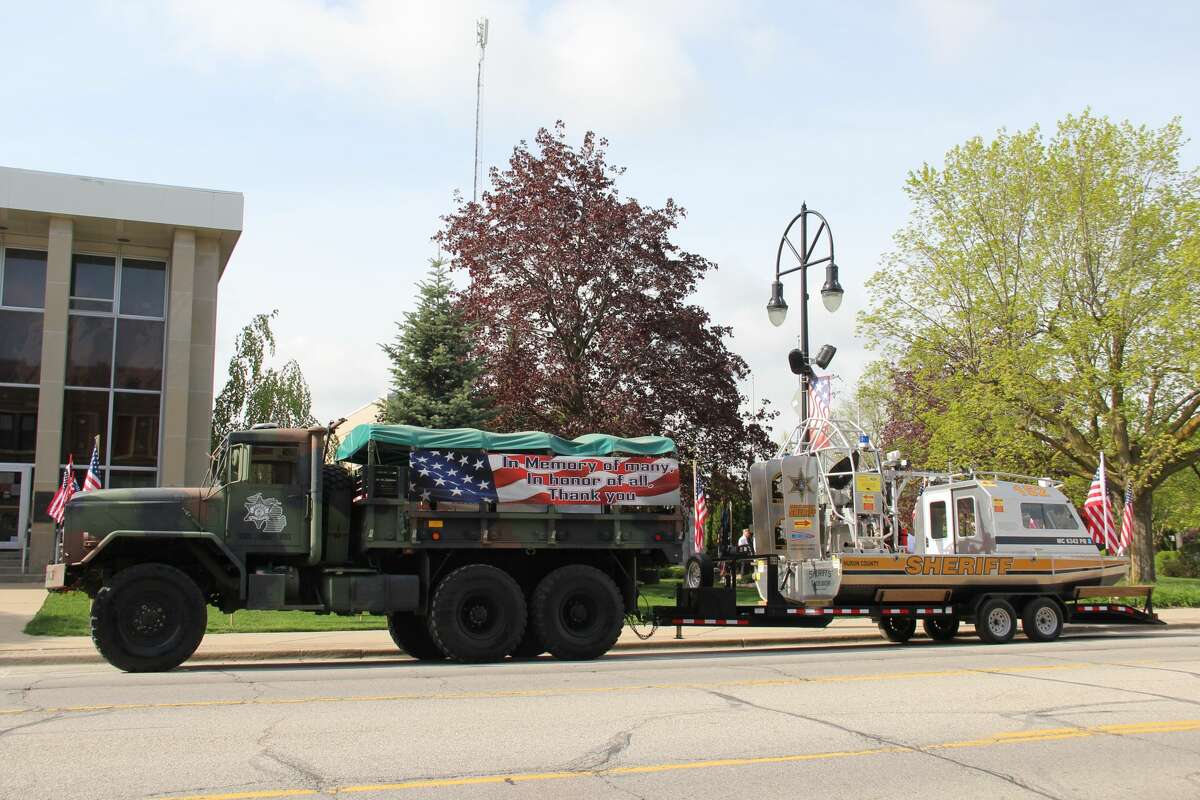 The Bad Axe VFW Post 116 and Blue Star Mothers held a small Memorial Day ceremony at the Jim Hicks Veterans Memorial Park Saturday morning in Bad Axe.  They honored those who served and gave their lives for the United States.