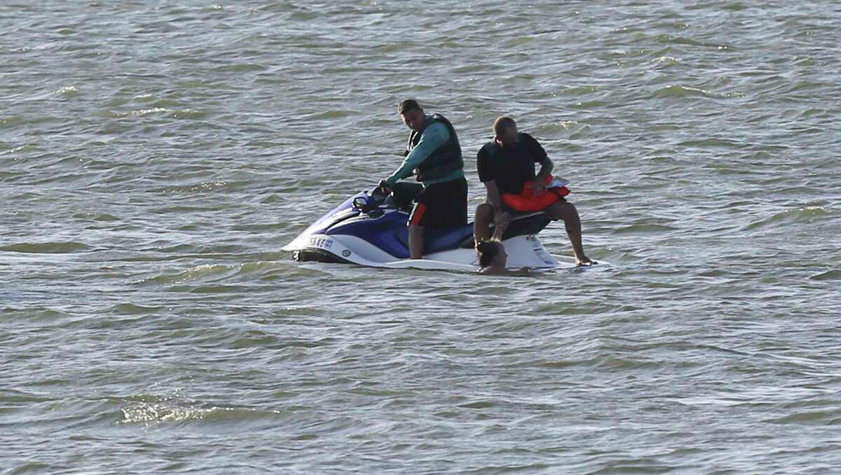 Game wardens patrol the waters of Lake Somerville for Labor Day weekend