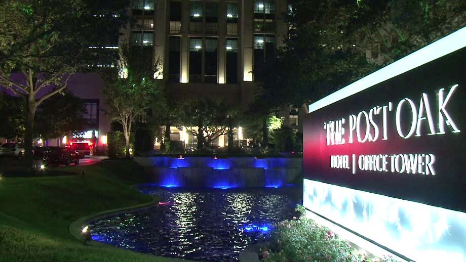 A man is accused of shooting another Sunday morning at the entrance to the Post Oak Hotel in uptown Houston, according to police. Photo: Metro Video Services