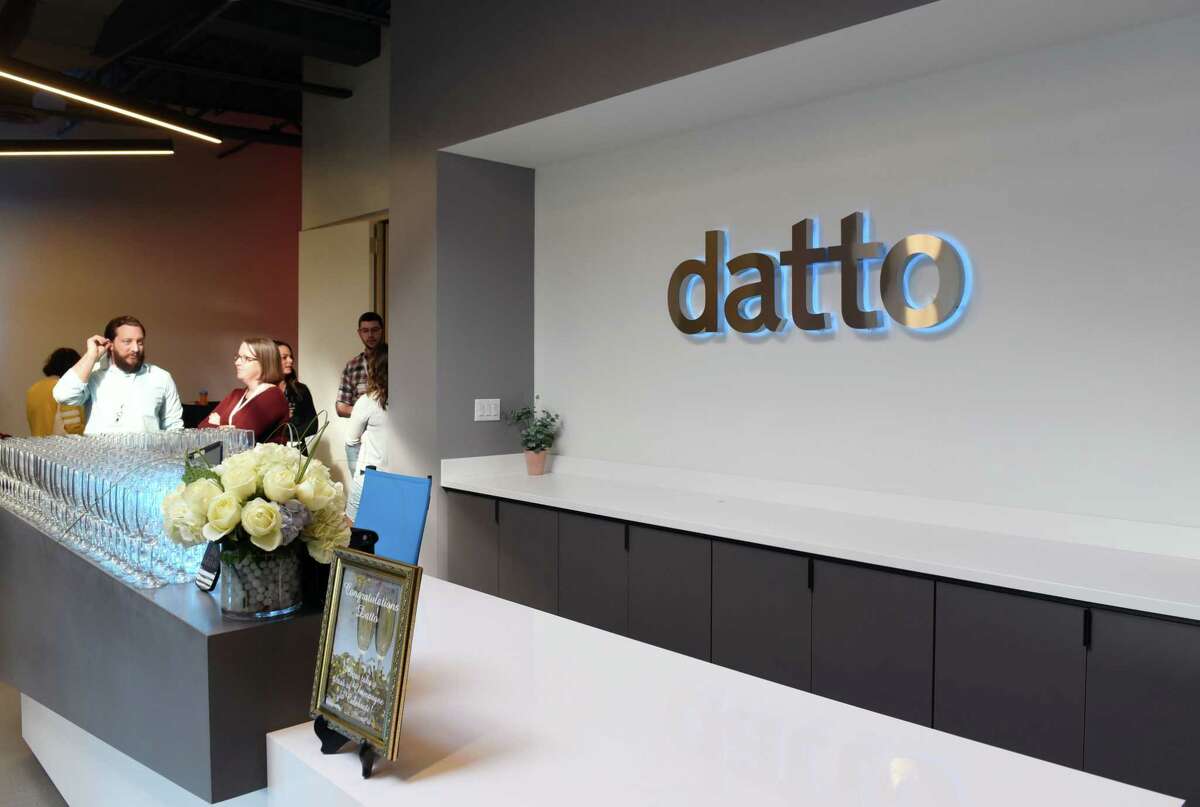 Datto hosts its new company launch on Thursday, April 4, 2019 in East Greenbush, NY. (Phoebe Sheehan/Times Union)