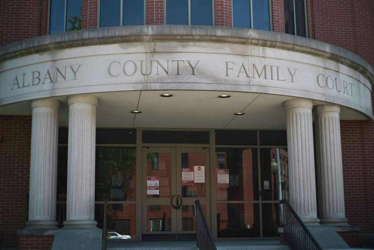 A view of the Albany County Family Court on Thursday, May 21, 2020, in Albany, N.Y. (Paul Buckowski/Times Union)