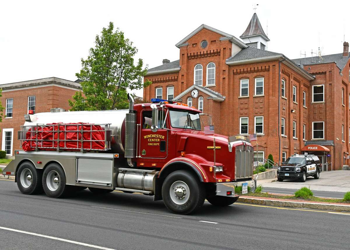 The Winchester Center and Winsted Fire Departments joined together to give the town a Memorial Day Parade on Sunday, May 25, 2020.