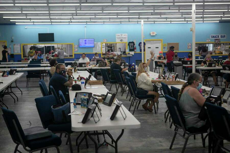 Bingo halls reopened Friday across the city, and San Antonians were