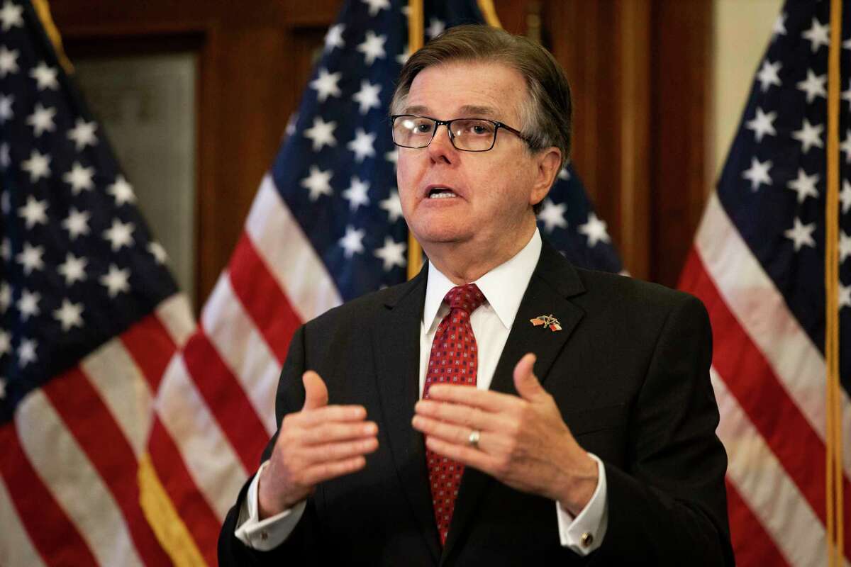 Texas Lt. Gov. Dan Patrick said Tuesday evening that he doesn’t need the advice of the nation’s top infectious disease doctor, Anthony Fauci. “Fauci said today he’s concerned about states like Texas that ‘skipped over’ certain things. He doesn’t know what he’s talking about,” Patrick told Fox News host Laura Ingraham in an interview. “We haven’t skipped over anything. The only thing I’m skipping over is listening to him.” Patrick also said Fauci has “been wrong every time on every issue,” but did not elaborate on specifics.  (Lynda M. Gonzalez/The Dallas Morning News Pool)
