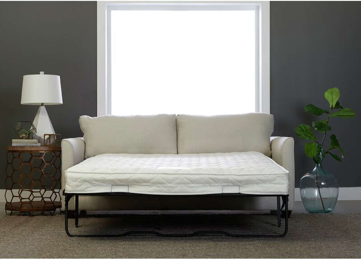 desilva 56'' linen square arm sofa bed