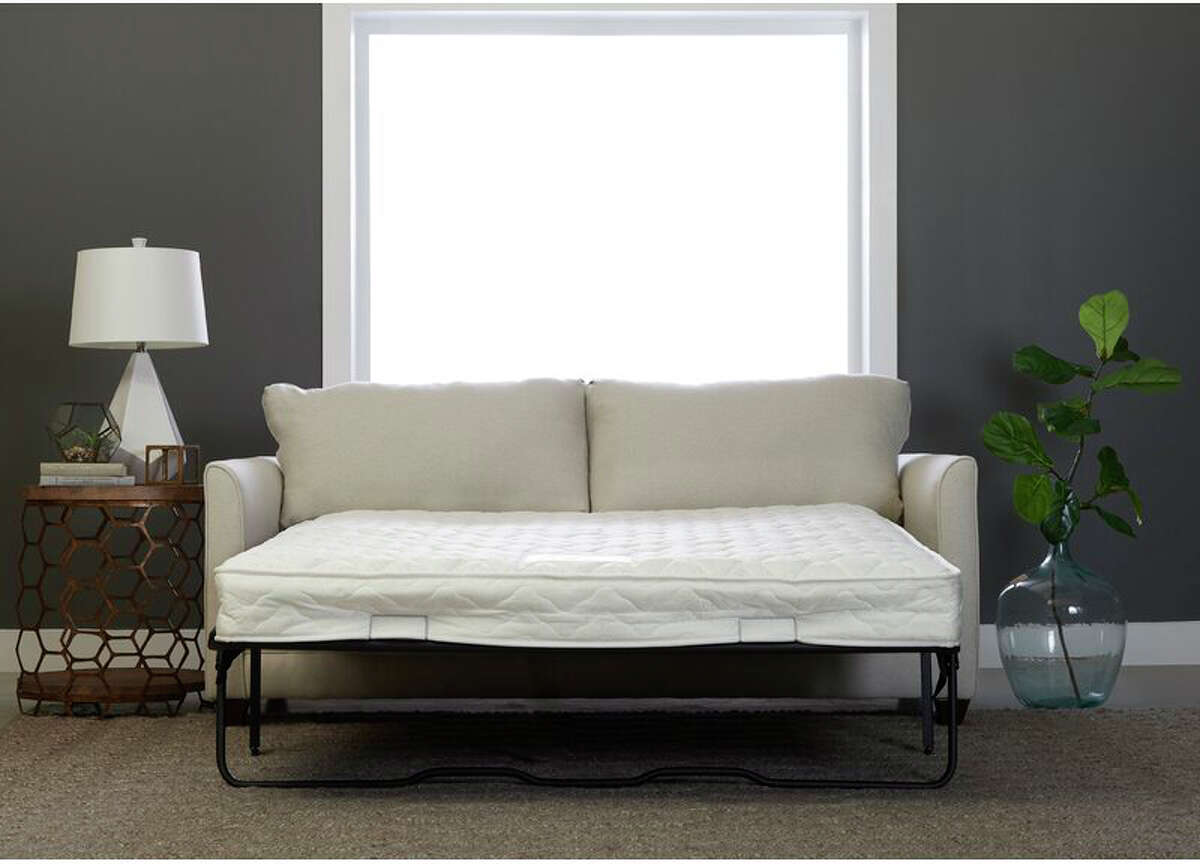 59'' square arm sofa bed