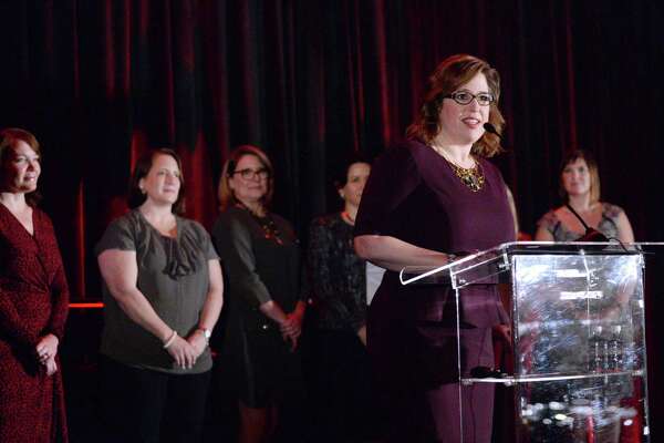 Amanda McMillian, then-senior vice president and general counsel at Anadarko Petroleum Corp., Nov. 5, 2015, in Houston.