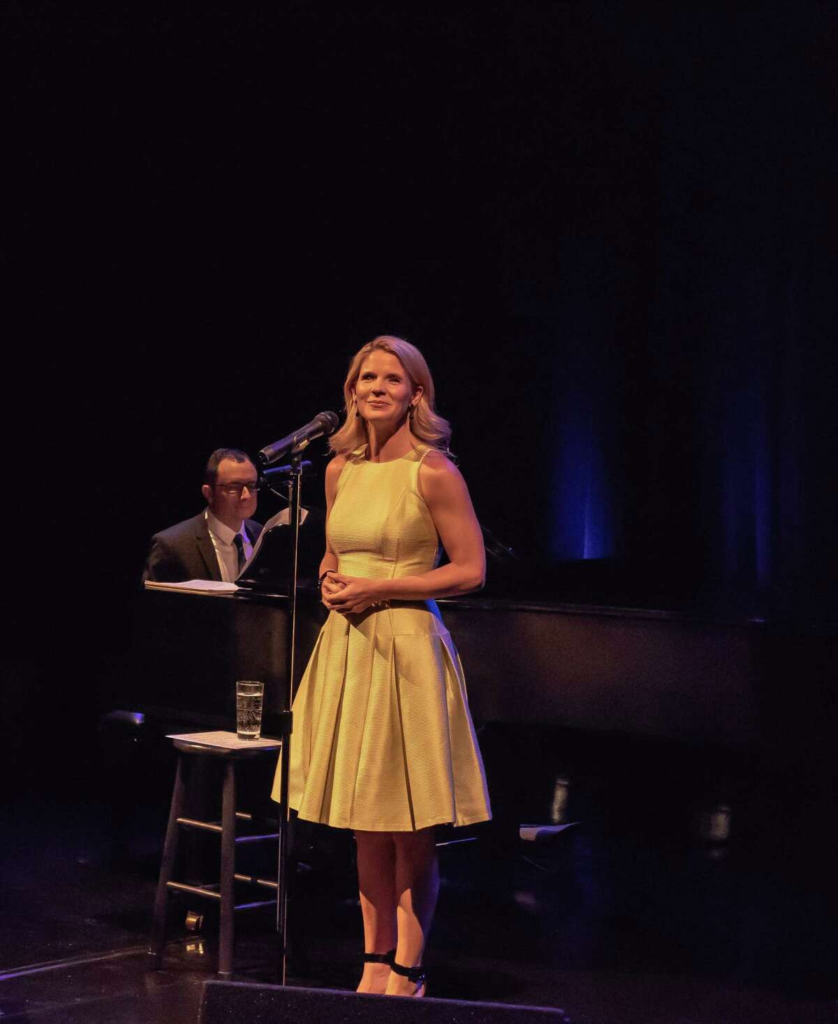 Broadway star Kelli O’Hara, of Westport, will be among the entertainers in “Staged at Home,” a virtual benefit concert for Long Wharf Theatre in New Haven, June 8. She’s seen onstage here as Long Wharf Theatre’s 2016 gala performer.