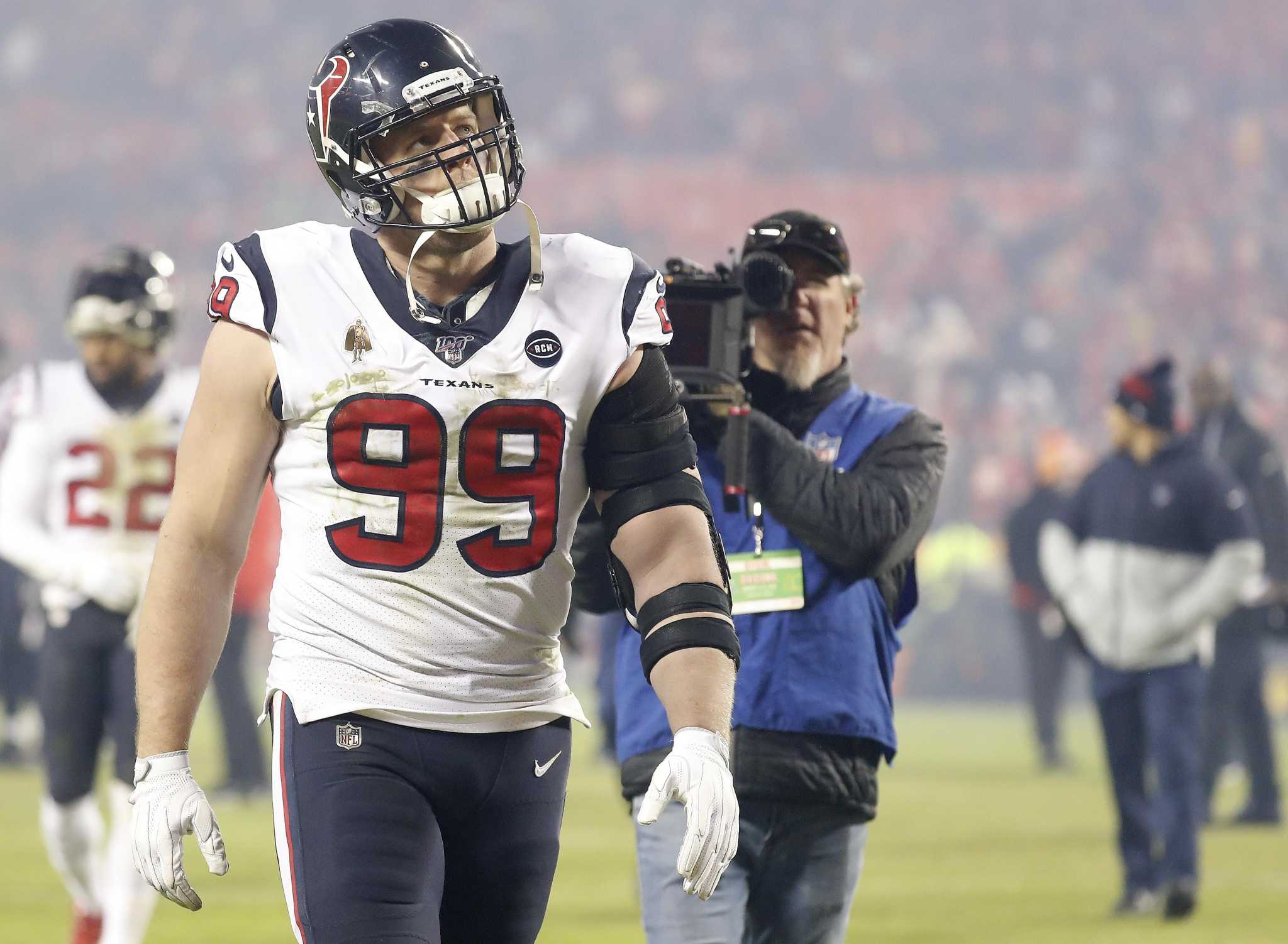 J.J. Watt, Deshaun Watson rank high in latest jersey sales