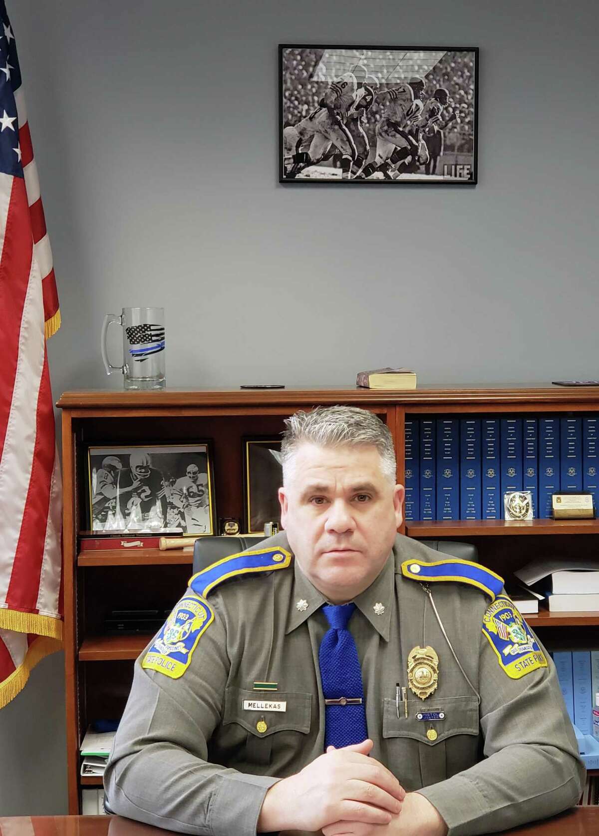 Col. Stavros Mellekas has been the commander of the Connecticut State Police since 2019.
