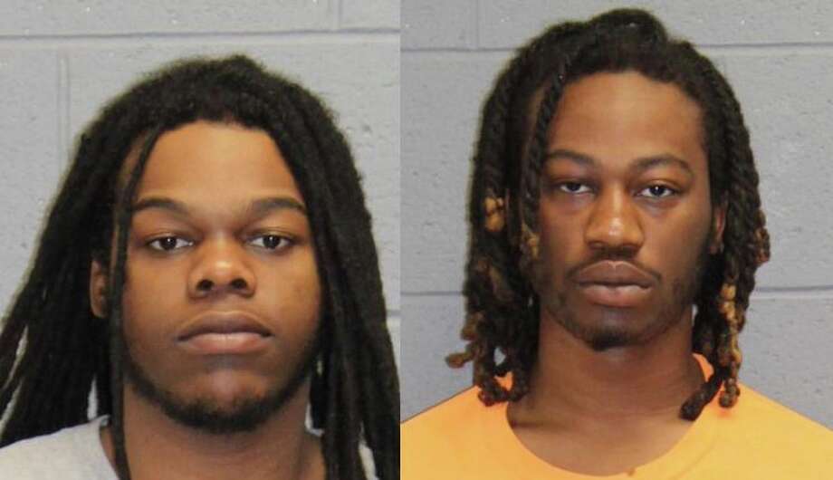 Nasir Omari Blow, 22, of Hayes Street in Bridgeport; and Jacarri Pettway, 20, of Sylvan Street in Bridgeport, Conn., were each charged with a variety of offenses linked to their alleged involvement in a home invasion at gunpoint in Naugatuck on May 25, 2020. Photo: Contributed Photo / Naugatuck Police Department /