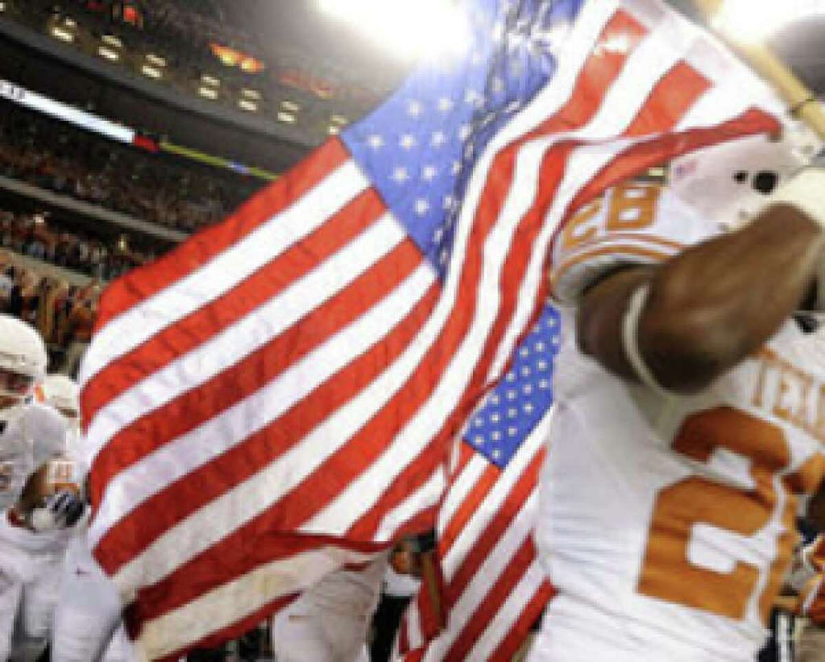 The Longhorns will carry the banner for the Big 12 in the BCS championship on Jan. 7.