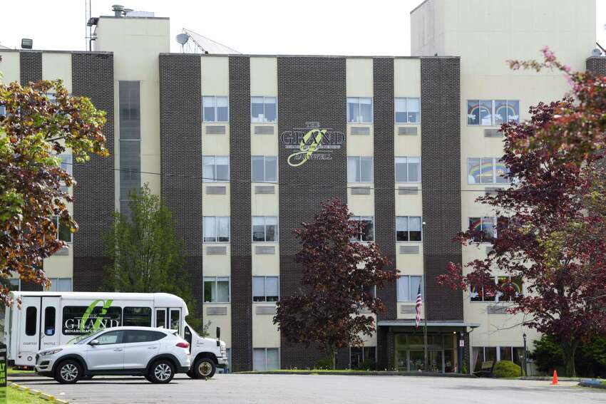 A view of The Grand Rehabilitation and Nursing at Barnwell on Tuesday, May 19, 2020, in Valatie, N.Y. (Paul Buckowski/Times Union)