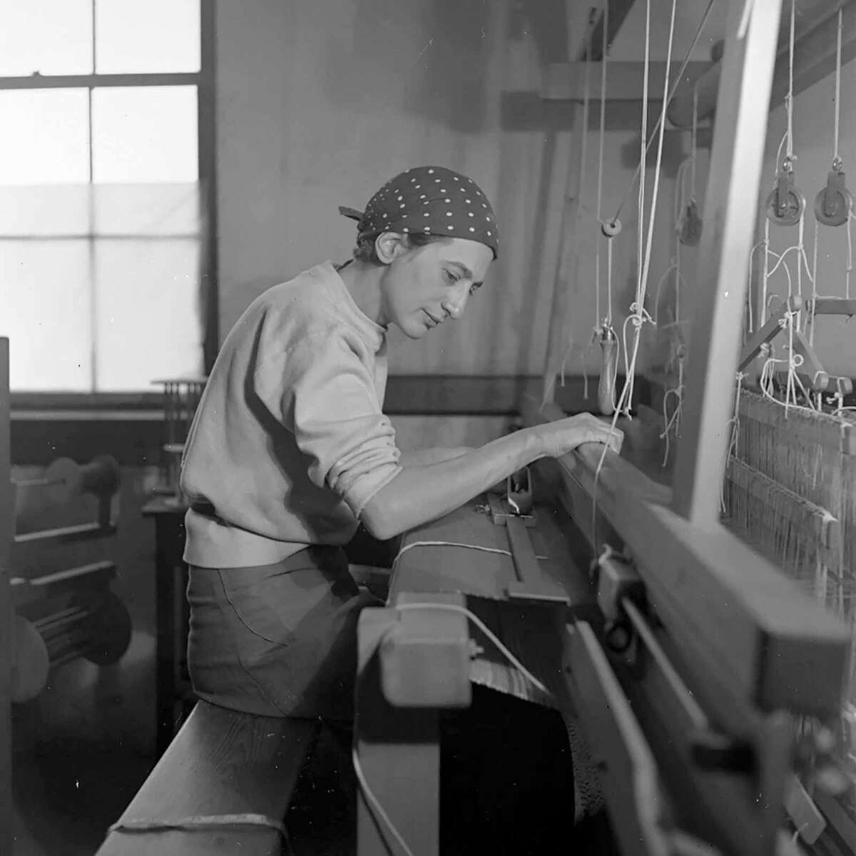 Anni Albers at Black Mountain College at midcentury.