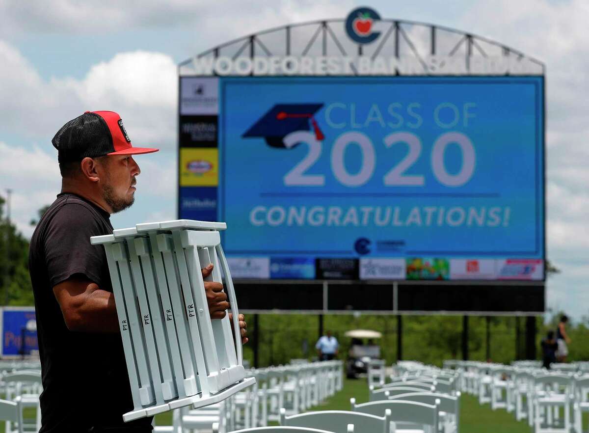 Woodforest Stadium allows Montgomery County schools to have a more normal graduation