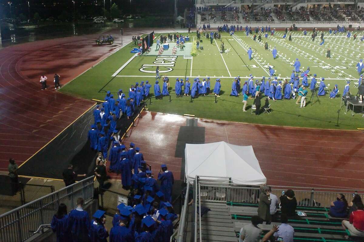 See scenes from Clear Lake High’s graduation ceremony