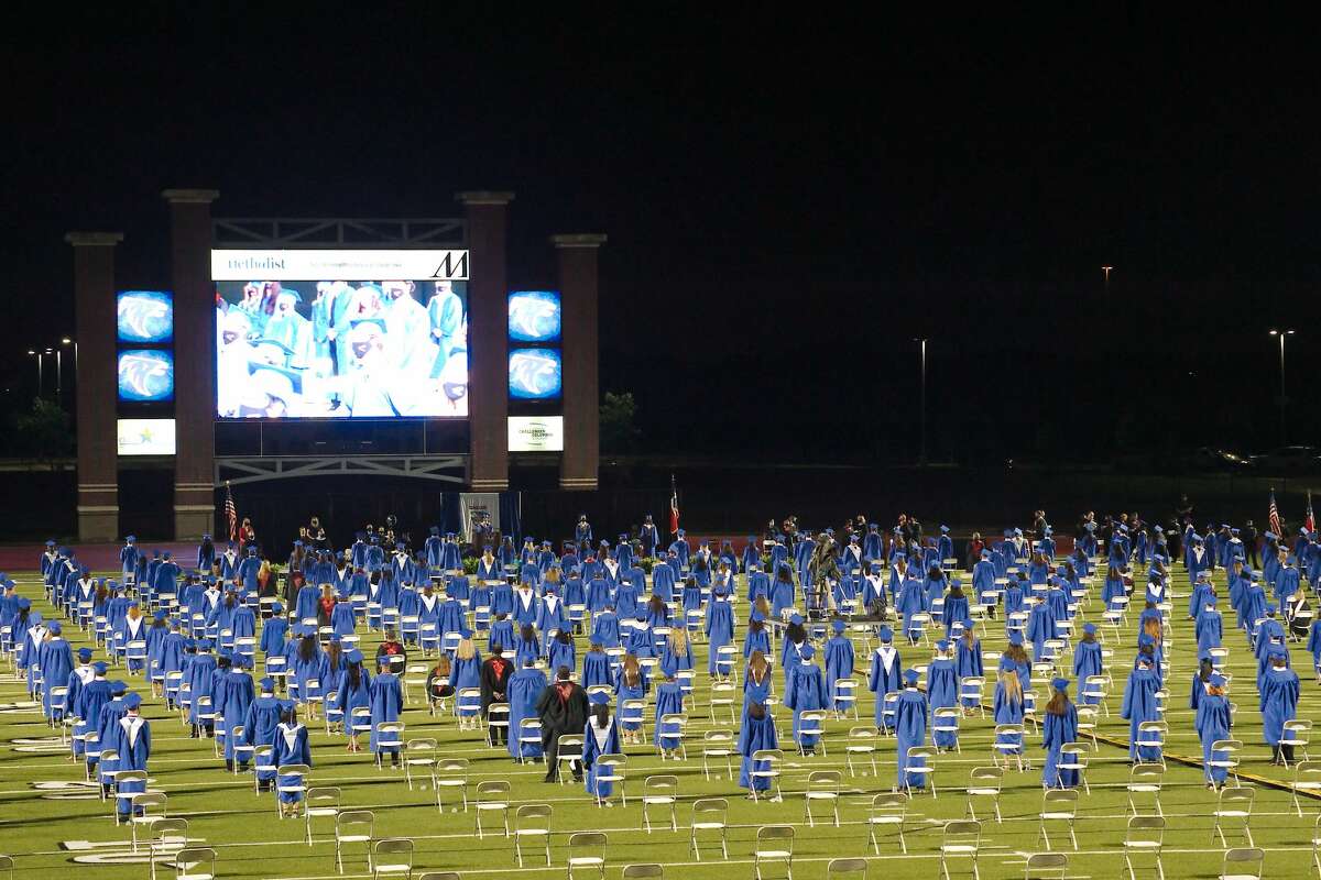 See scenes from Clear Lake High’s graduation ceremony