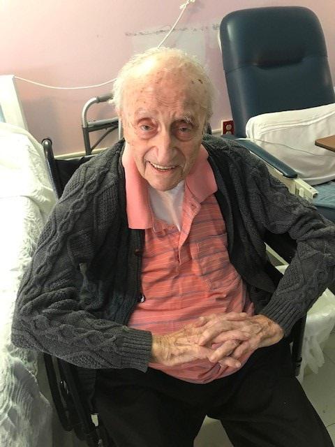 Fairfield man celebrates beating COVID-19 and turning 105