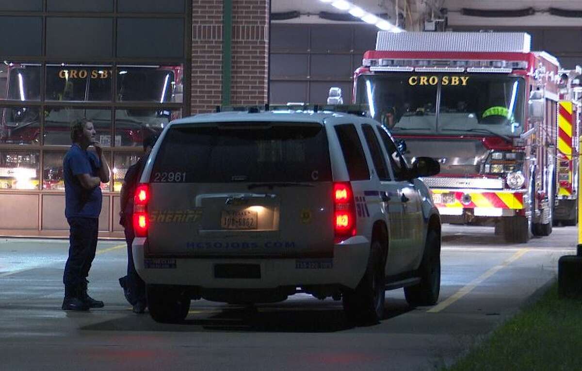 Newborn left at Crosby fire station