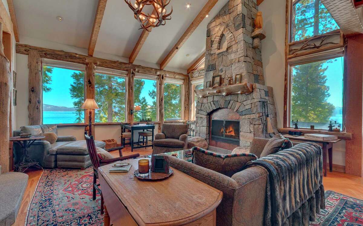 Getaway: Four-bedroom cabin in Chambers Landing overlooking Lake Tahoe