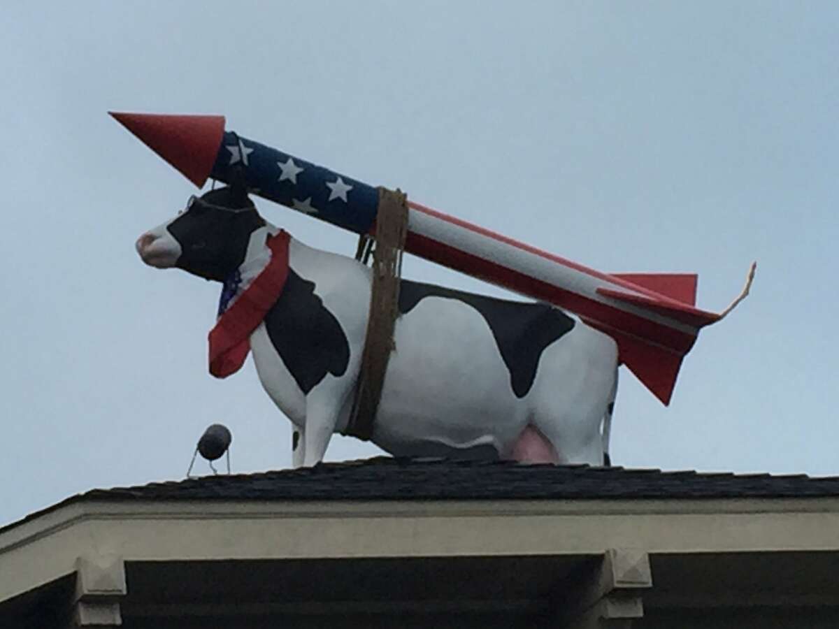 Ask not why the cow is on the roof: ask why the house is under the cow.