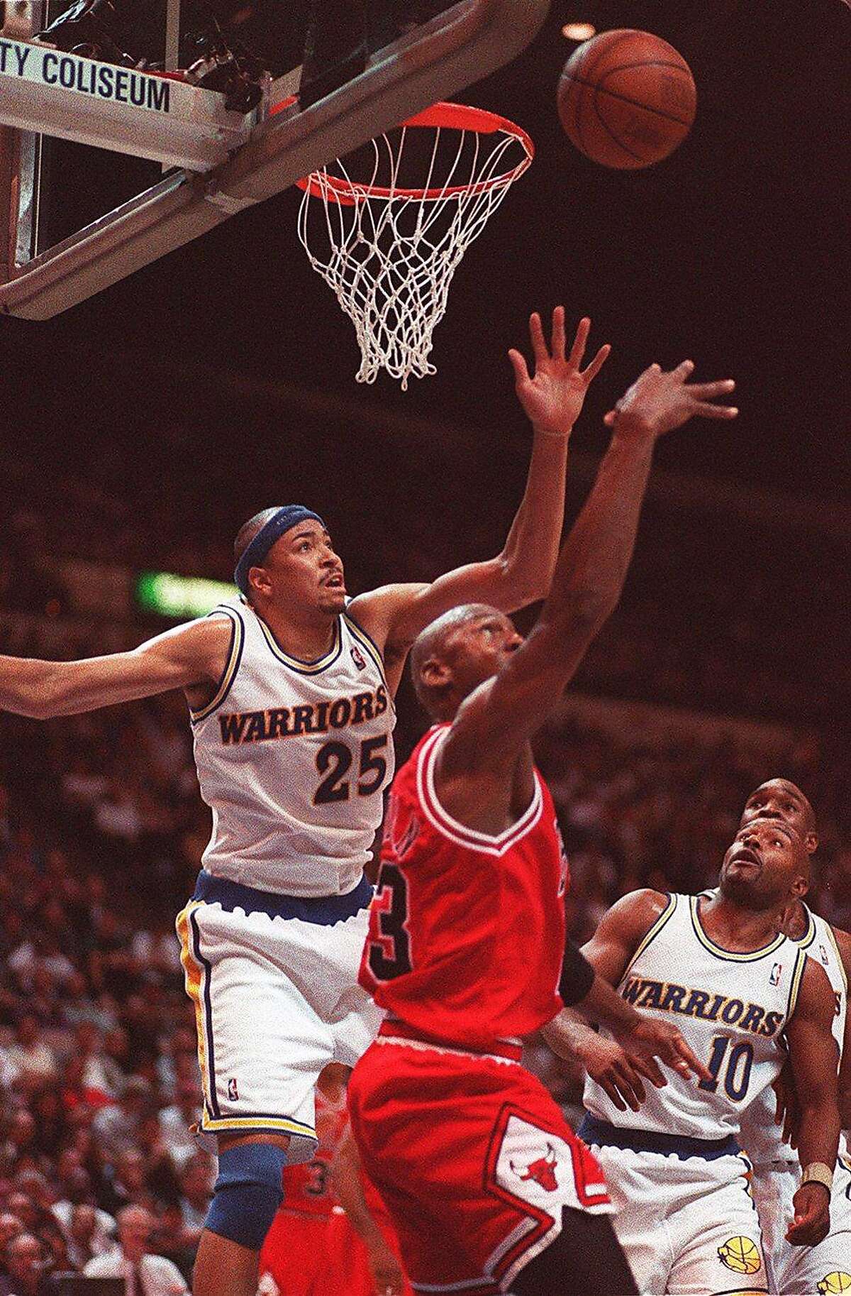 Inside the couple of days Michael Jordan was (sort of) with the Warriors