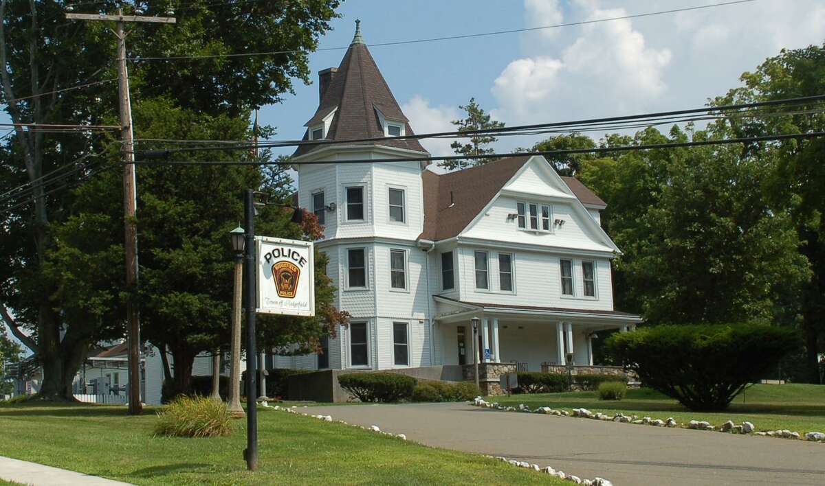 Police headquarters in Ridgefield, Conn.