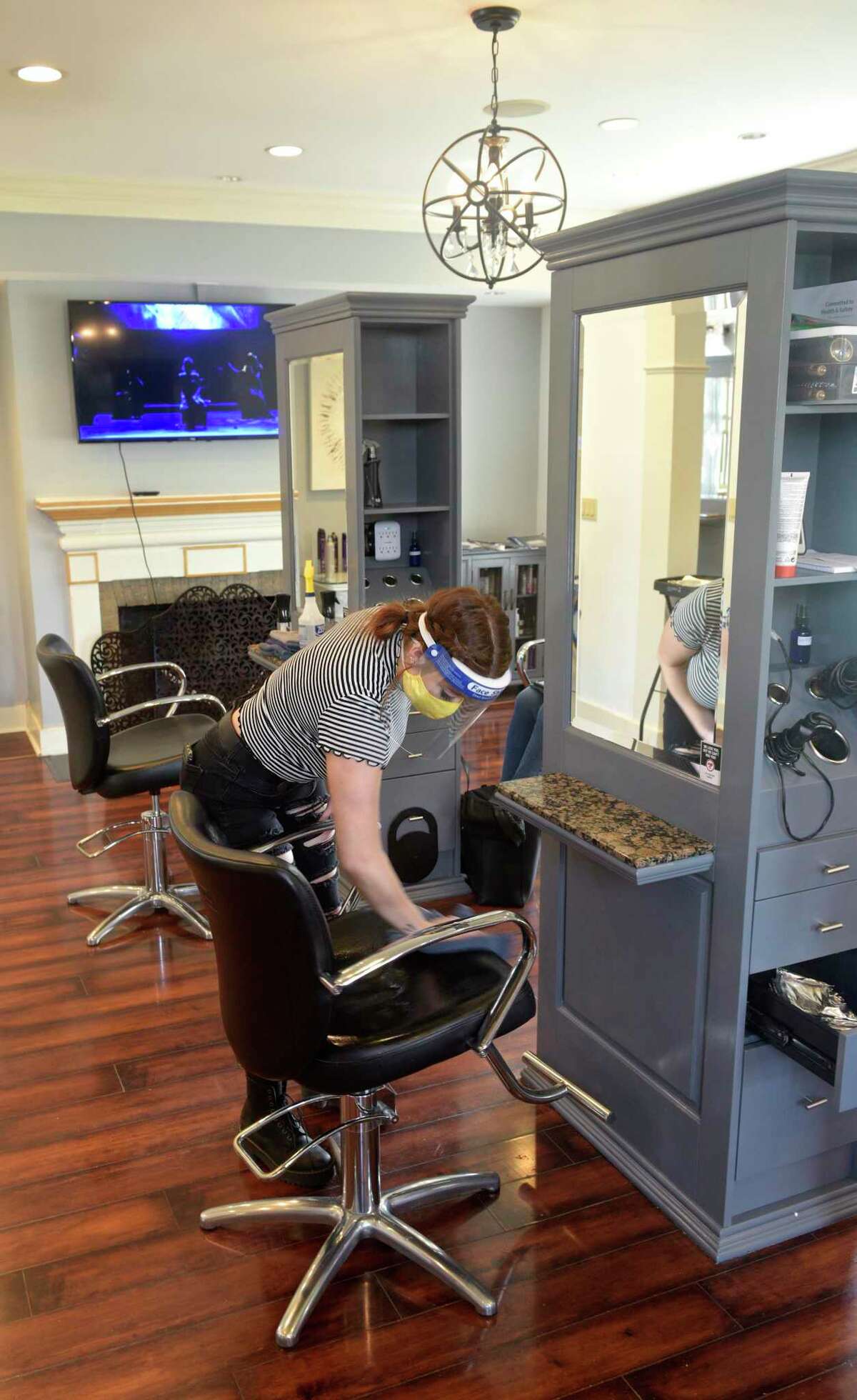 'Excited to be back' Danbury salon reopens with a 25K remodel