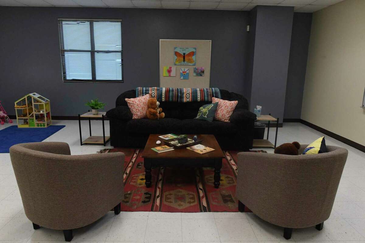 The Children's Bereavement Center of South Texas occupies a room at the South San ISD CARE Zone in the annex building of Athens Elementary School. The nonprofit provides grief support programs for children and teens including peer group support, individual and family counseling.