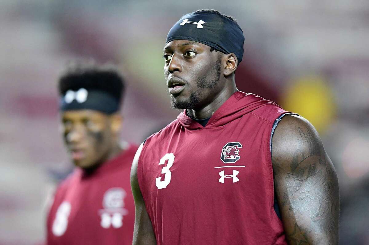 49ers first-round pick Javon Kinlaw, shown before a South Carolina game.