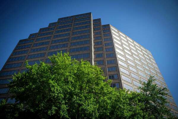 The office building at 580 Westlake Park Blvd, Thursday, May 14, 2020, in west Houston.