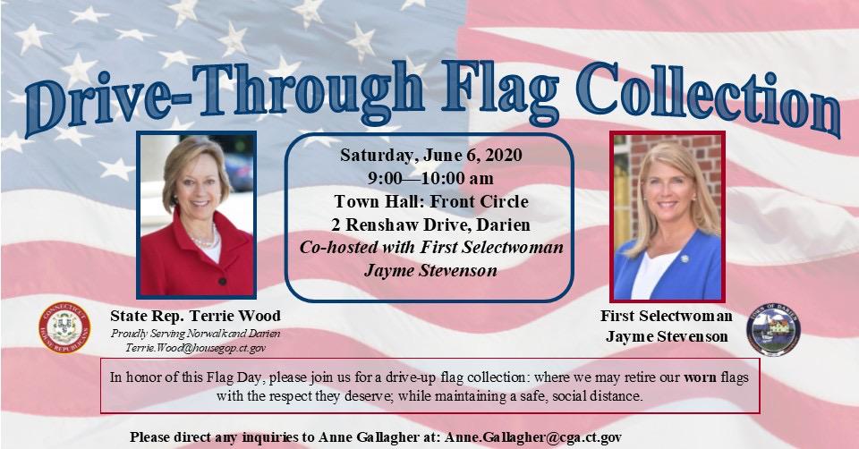 Wood Stevenson To Hold Drive Up Flag Day Flag Collection 8677