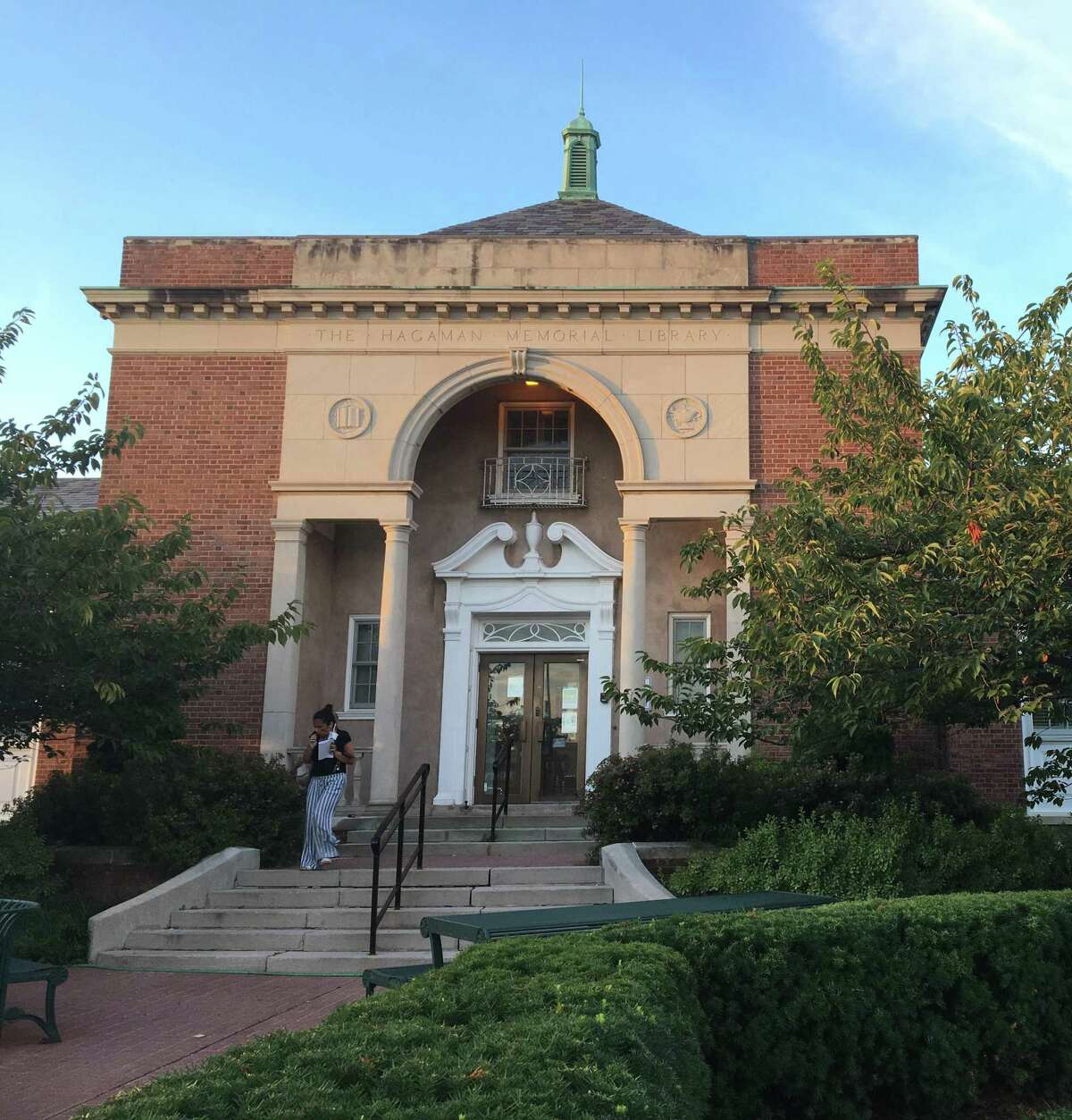 The Hagaman Memorial Library in East Haven