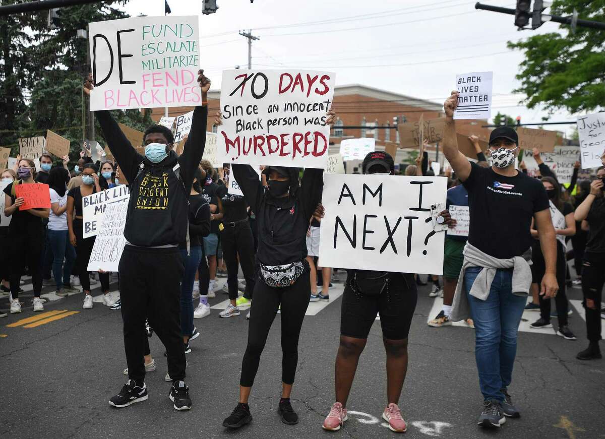 Protesters Stand In Solidarity As Ct Rallies Continue For George Floyd 