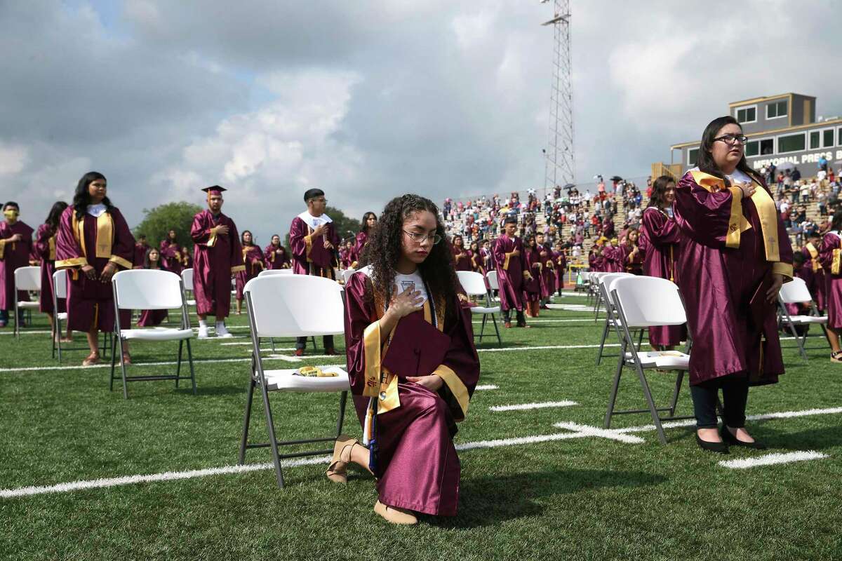 San Antonio’s Harlandale ISD is holding graduations — outdoors, with