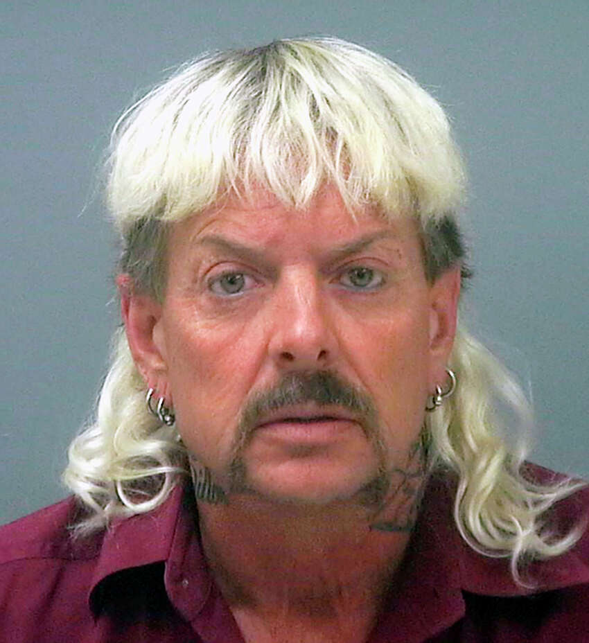 FILE - This undated file photo provided by the Santa Rose County Jail in Milton, Fla., shows Joseph Maldonado-Passage, also known as Joe Exotic. A federal judge in Oklahoma has awarded ownership of the zoo made famous in Netflix's aTiger Kinga docuseries to Joe Exotic's rival, Carole Baskin. In a ruling Monday, June 1, 2020, U.S. District Judge Scott Palk granted control of the Oklahoma zoo that was previously run by Joseph Maldonado-Passage a?