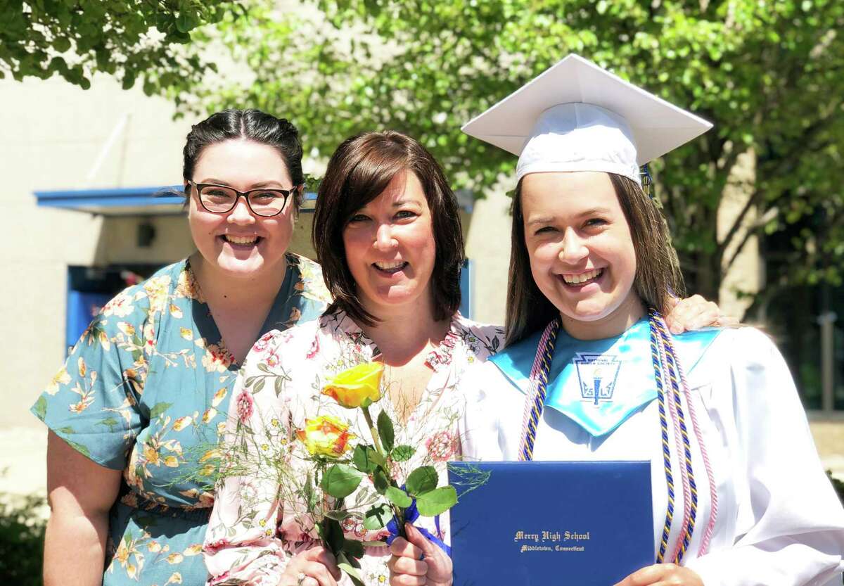 Mercy High School’s class of 2020 graduated May 31 at the Middletown school in a ceremony that was part virtual and part in-person.