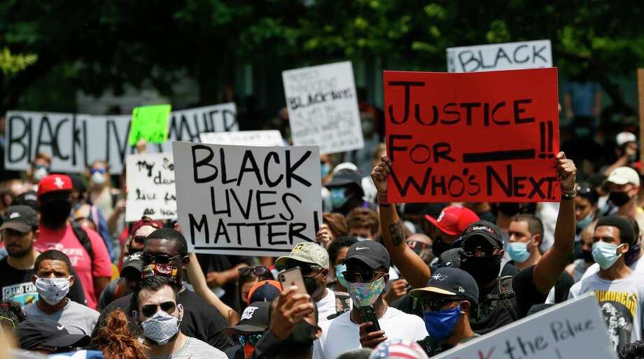 Students Black Lives Matter Protest Moves To Bigger Park In Katy
